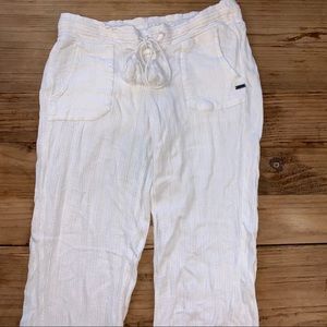 Roxy White Pants Size Small